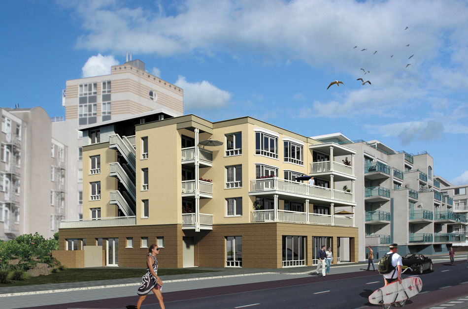 Artist Impression Boulevista Noordwijk